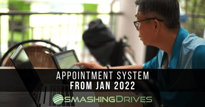 Appointment System Starting Jan 2022